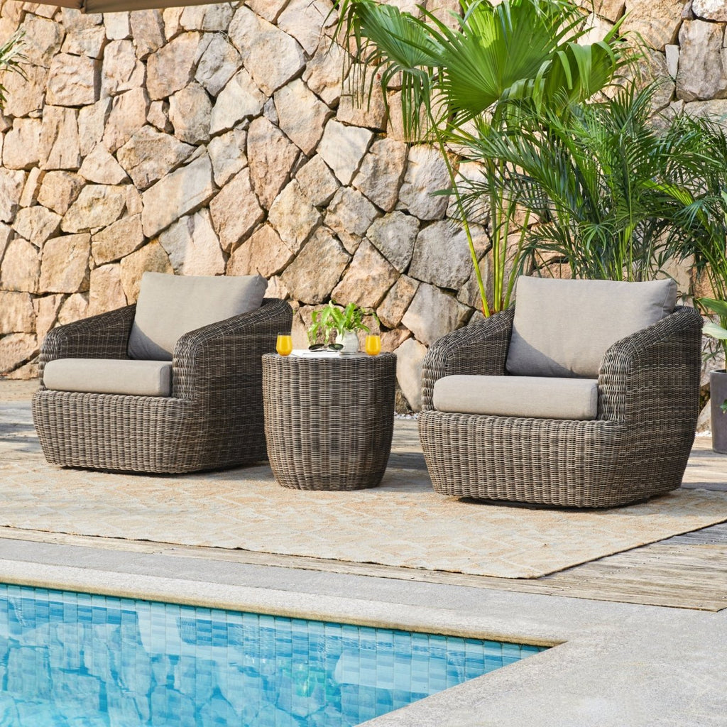 Liana Wicker Outdoor Bistro Set