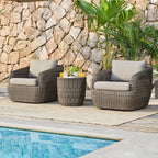 Liana Wicker Outdoor Bistro Set