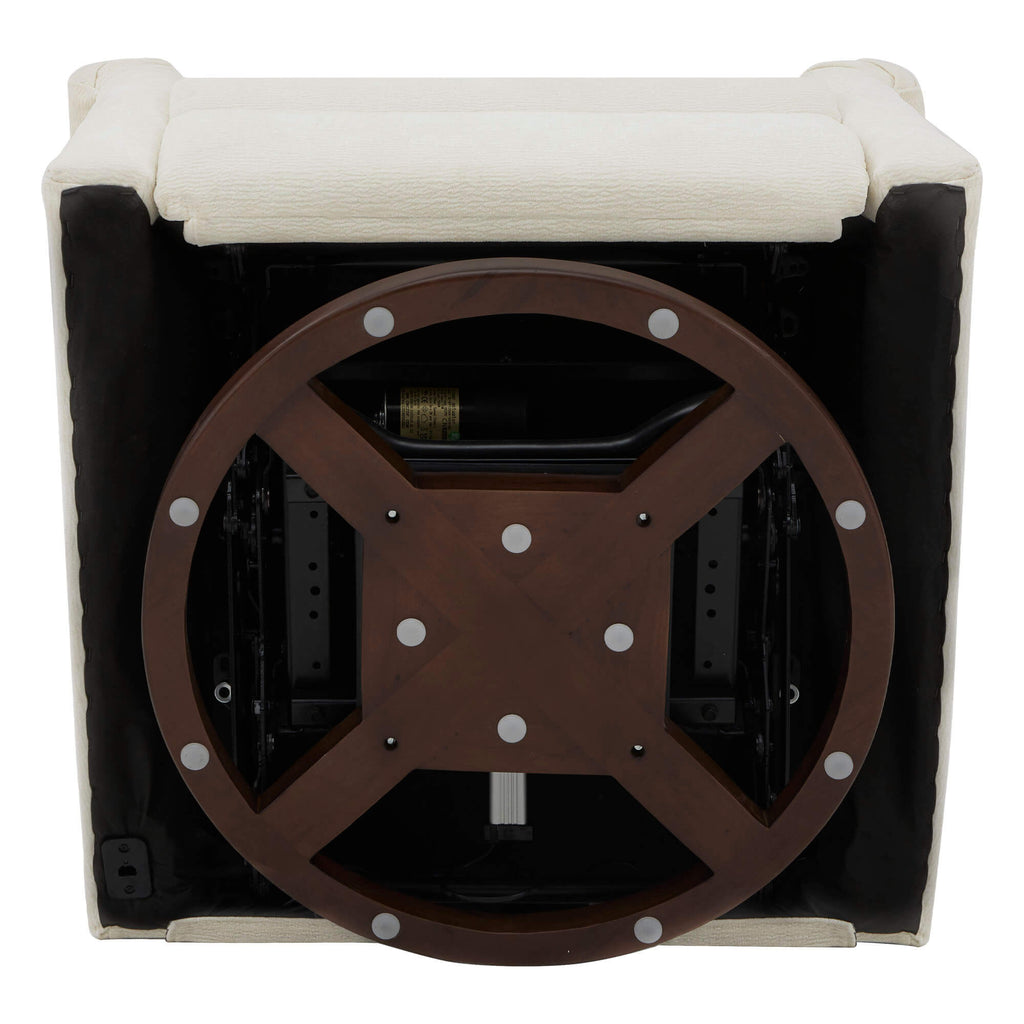 Aurora Power Swivel Nursery Glider Recliner