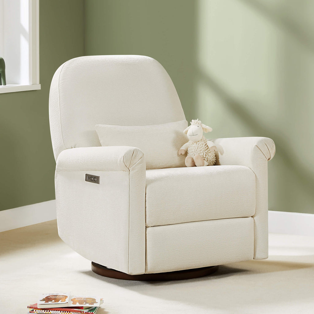Aurora Power Swivel Nursery Glider Recliner
