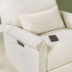 Aurora Power Swivel Nursery Glider Recliner