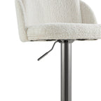 Blythe Upholstered Adjustable Height Swivel Bar & Counter Stools