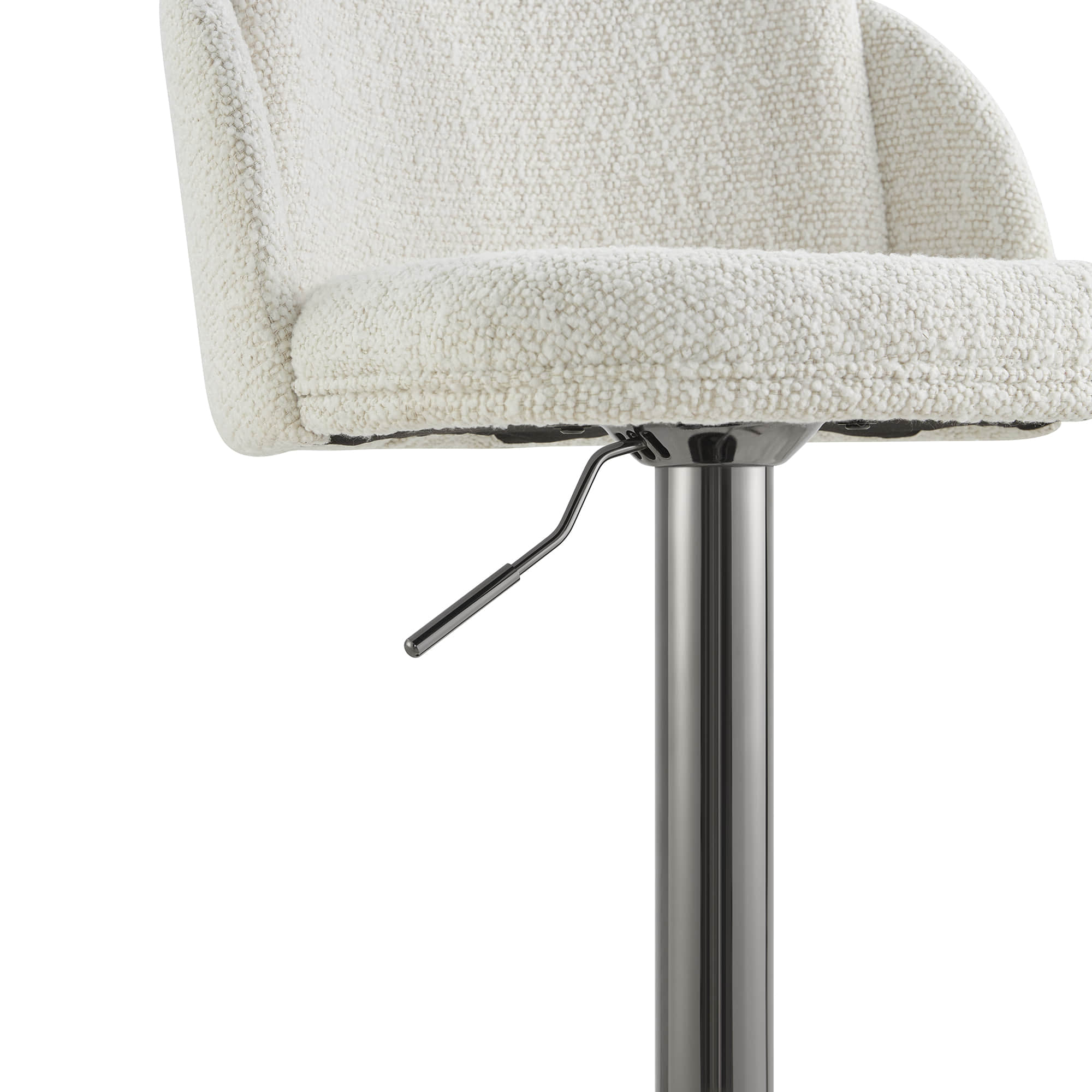 Blythe Upholstered Adjustable Height Swivel Bar & Counter Stools