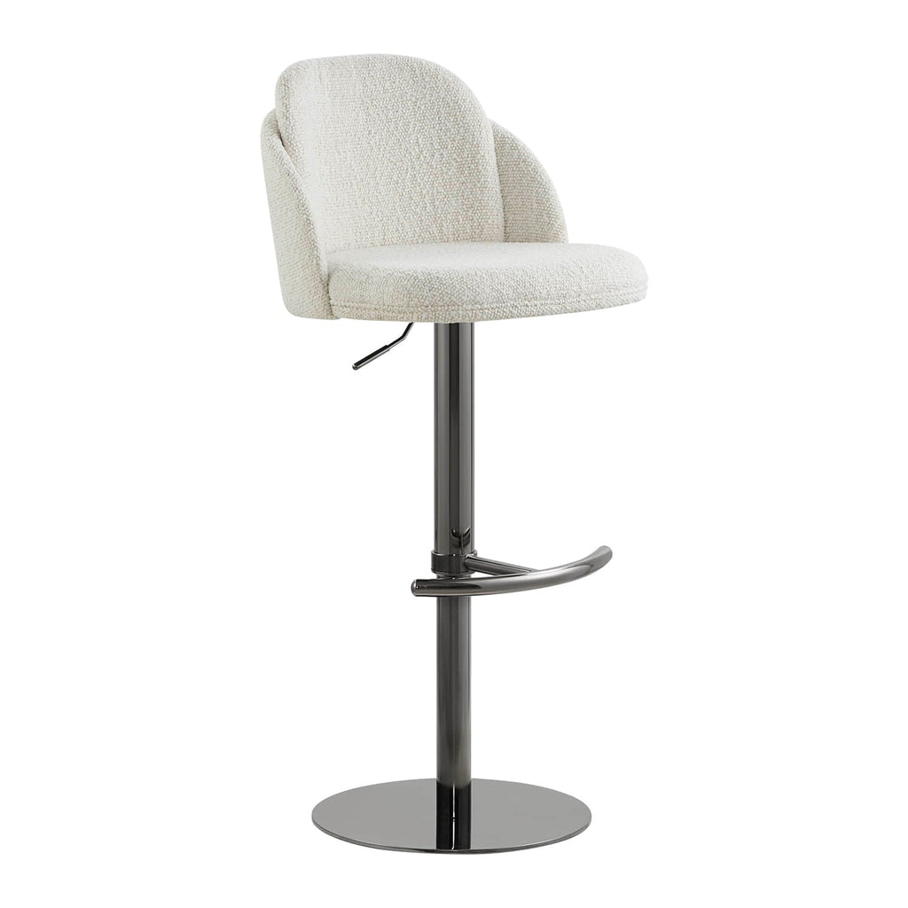Blythe Upholstered Adjustable Height Swivel Bar & Counter Stools