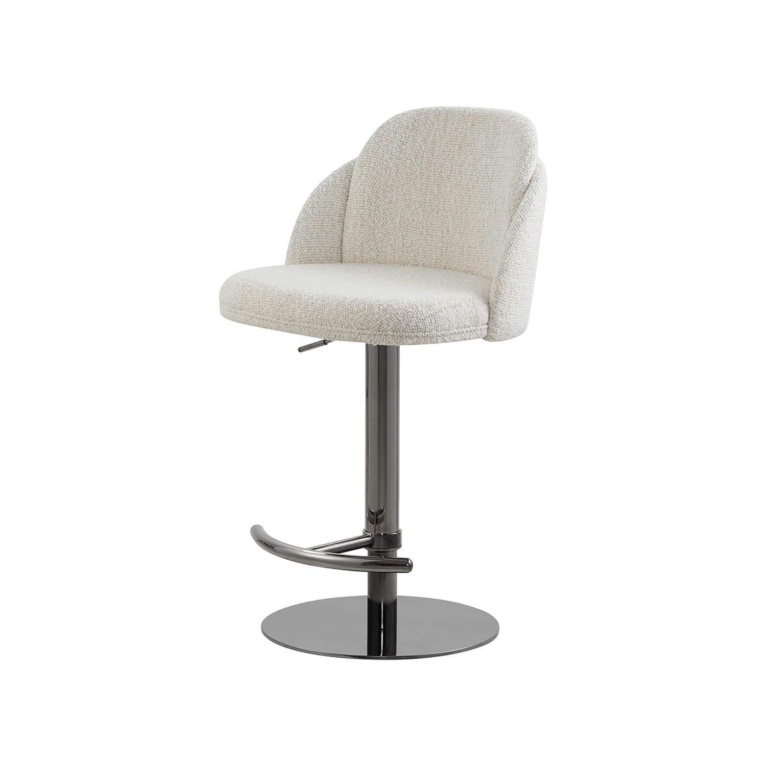 Blythe Upholstered Adjustable Height Swivel Bar & Counter Stools