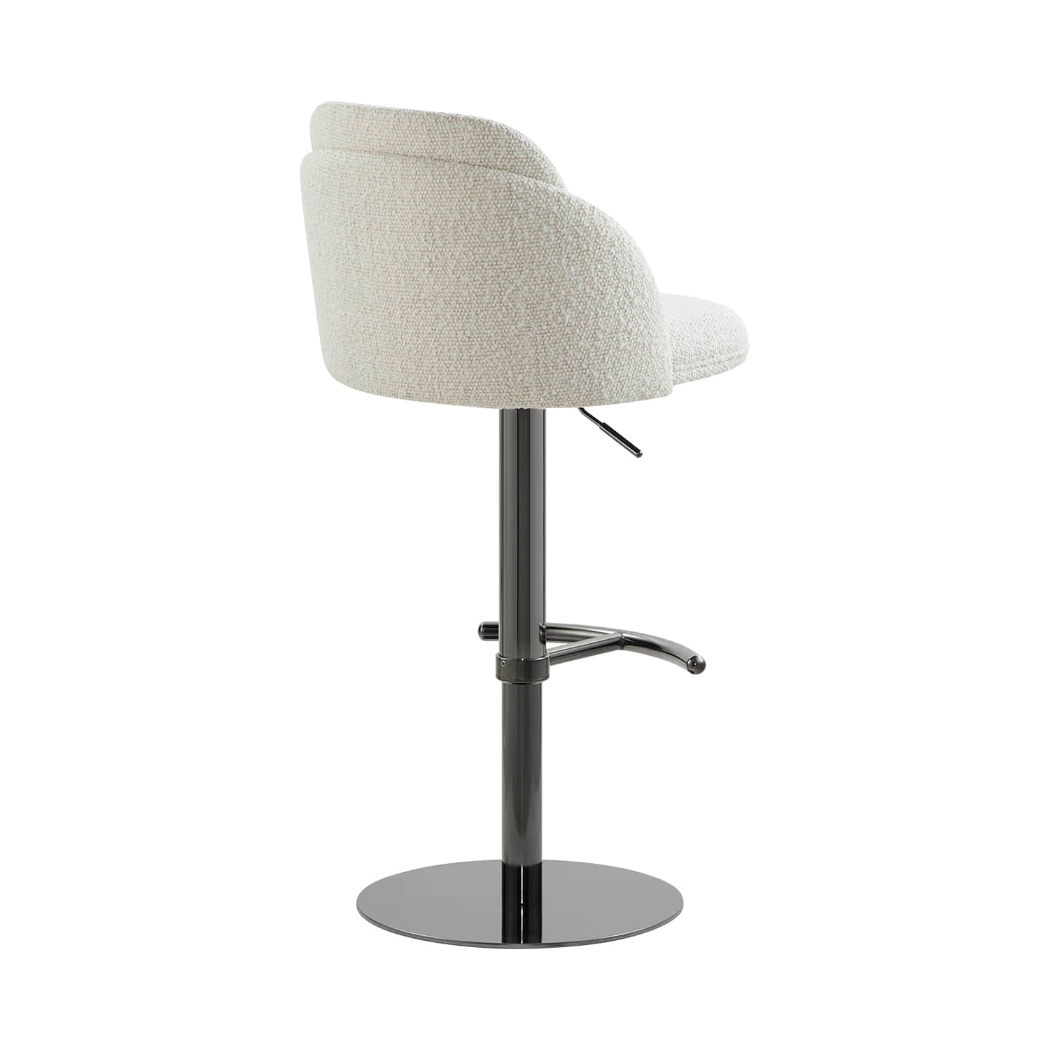 Blythe Upholstered Adjustable Height Swivel Bar & Counter Stools