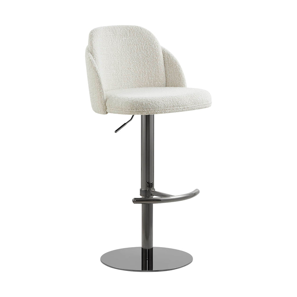 Blythe Upholstered Adjustable Height Swivel Bar & Counter Stools