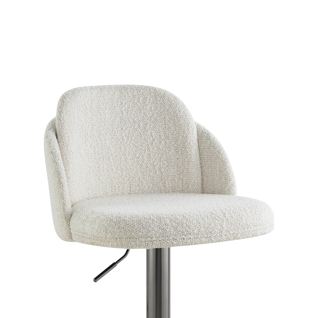 Blythe Upholstered Adjustable Height Swivel Bar & Counter Stools