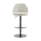 Blythe Upholstered Adjustable Height Swivel Bar & Counter Stools