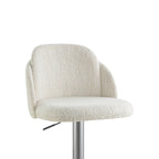 Blythe Upholstered Adjustable Height Swivel Bar & Counter Stools
