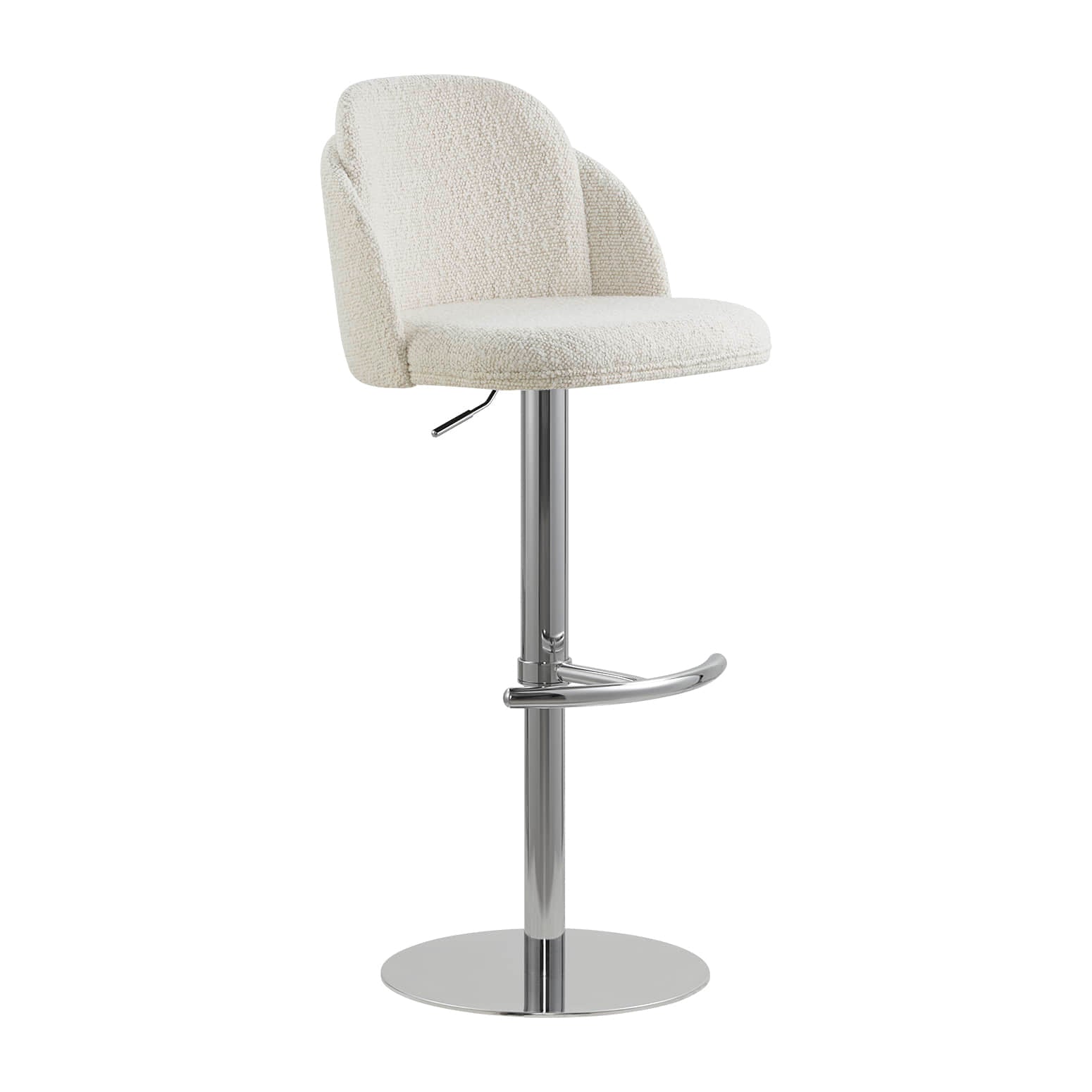 Blythe Upholstered Adjustable Height Swivel Bar & Counter Stools