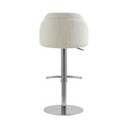 Blythe Upholstered Adjustable Height Swivel Bar & Counter Stools