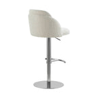 Blythe Upholstered Adjustable Height Swivel Bar & Counter Stools
