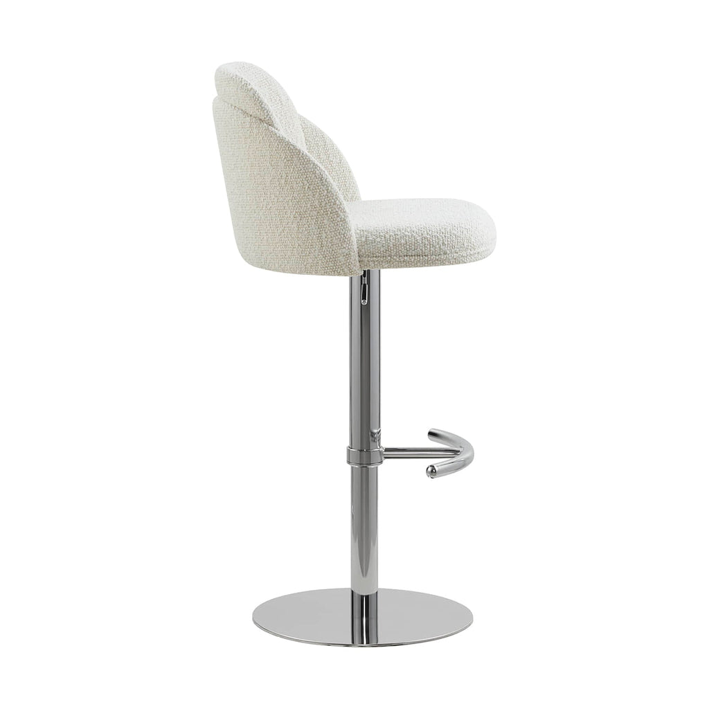 Blythe Upholstered Adjustable Height Swivel Bar & Counter Stools