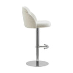 Blythe Upholstered Adjustable Height Swivel Bar & Counter Stools