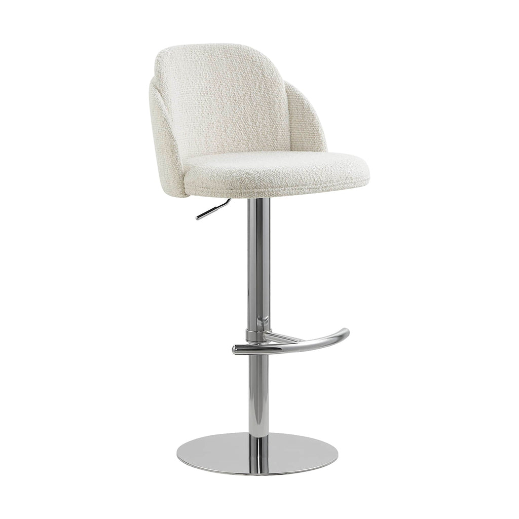Blythe Upholstered Adjustable Height Swivel Bar & Counter Stools