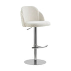 Blythe Upholstered Adjustable Height Swivel Bar & Counter Stools