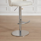 Blythe Upholstered Adjustable Height Swivel Bar & Counter Stools
