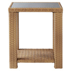 Calum Rattan Outdoor Side Table