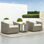 Calum Rattan Outdoor Side Table