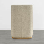 Lilibet Wingback Rolling Dining Chair With Casters