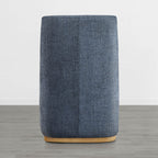 Lilibet Wingback Rolling Dining Chair With Casters