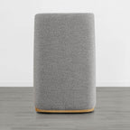 Lilibet Wingback Rolling Dining Chair With Casters