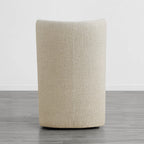 Lilibet Wingback Rolling Dining Chair With Casters