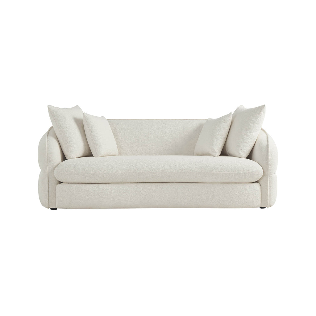 Dane Deep Seat Sofa with Tufted Sculptural Design