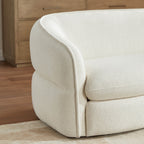 Dane Deep Seat Sofa with Tufted Sculptural Design