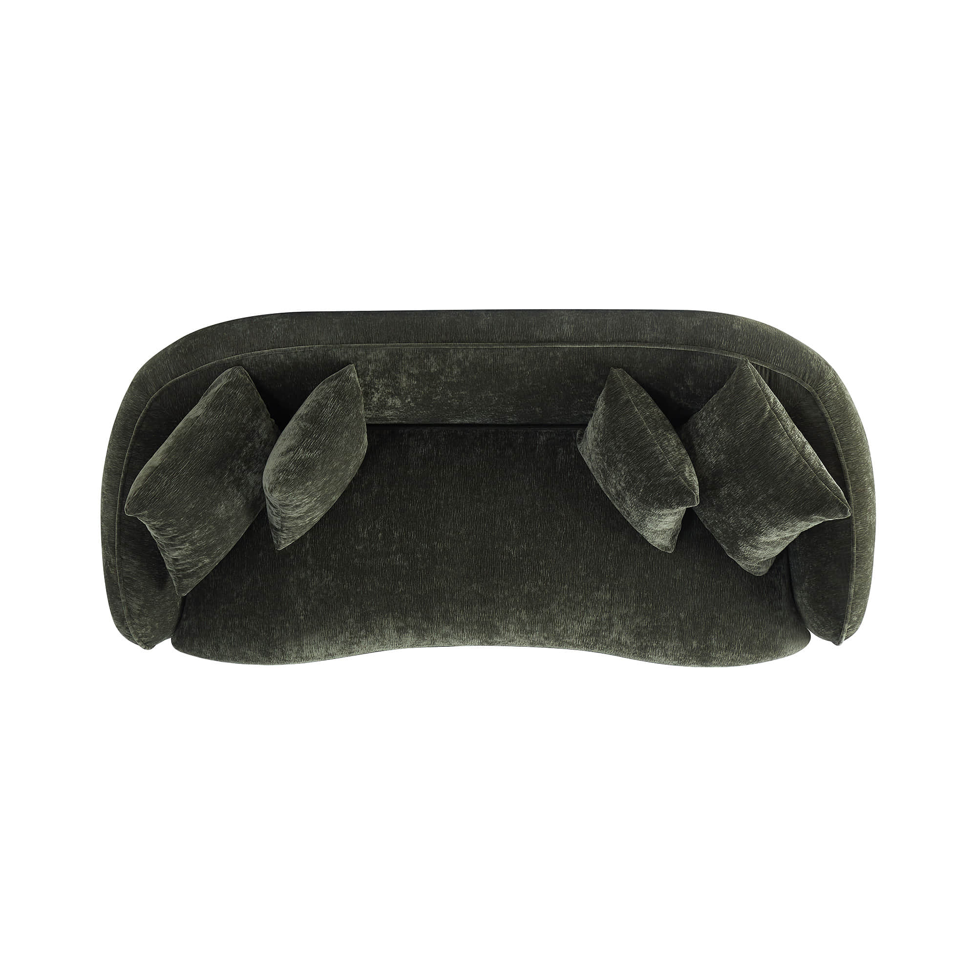 Dane Deep Seat Sofa with Tufted Sculptural Design