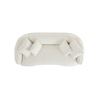 Dane Deep Seat Sofa with Tufted Sculptural Design