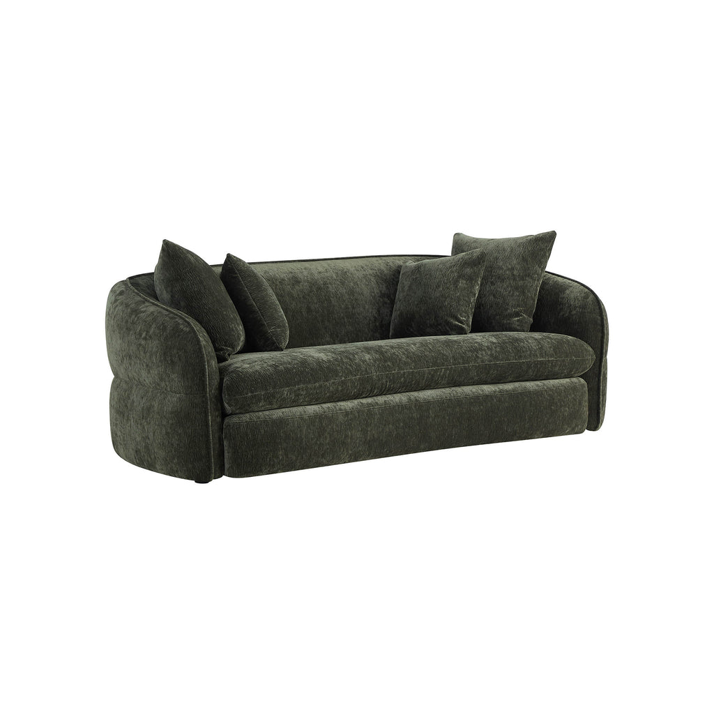 Dane Deep Seat Sofa with Tufted Sculptural Design