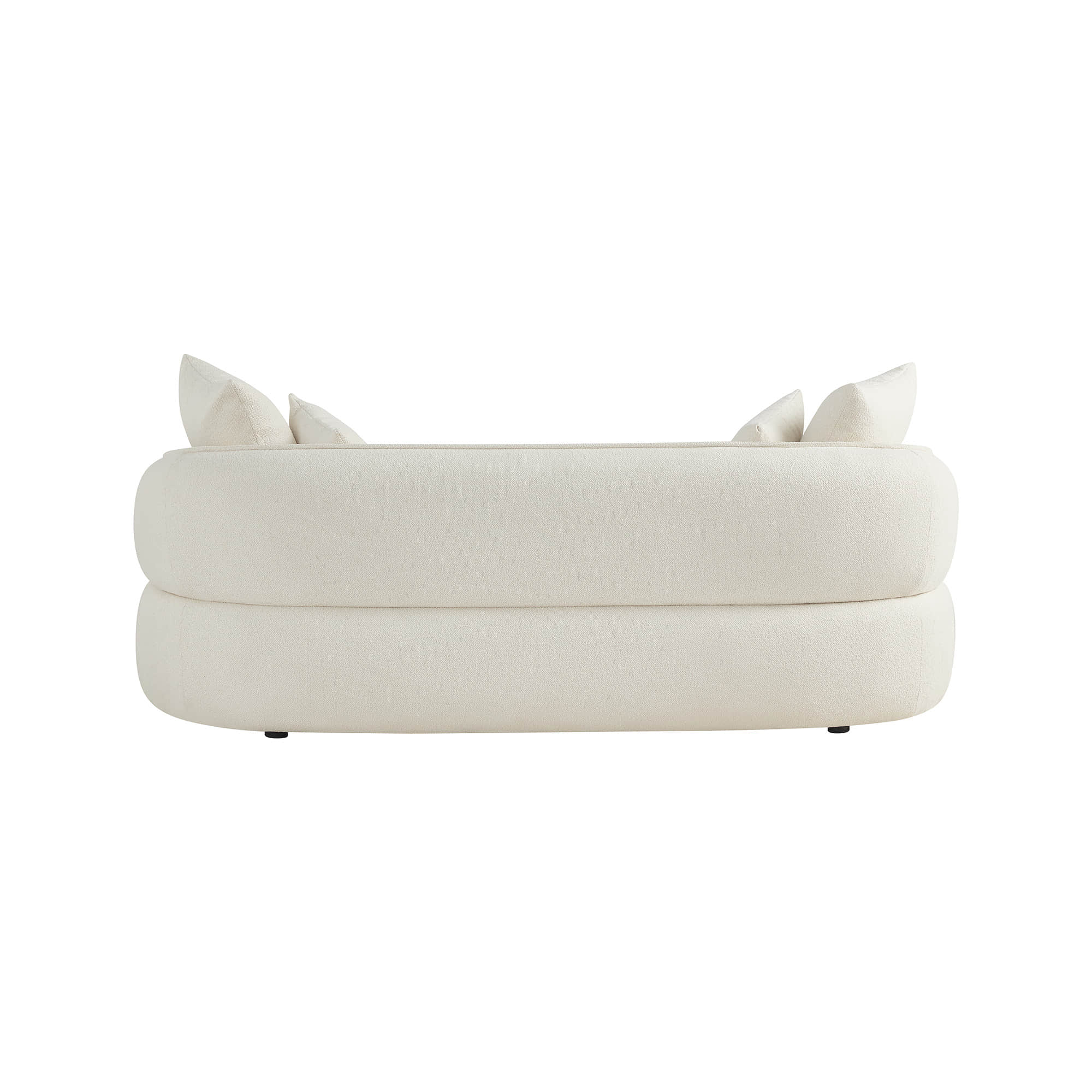 Dane Deep Seat Sofa with Tufted Sculptural Design