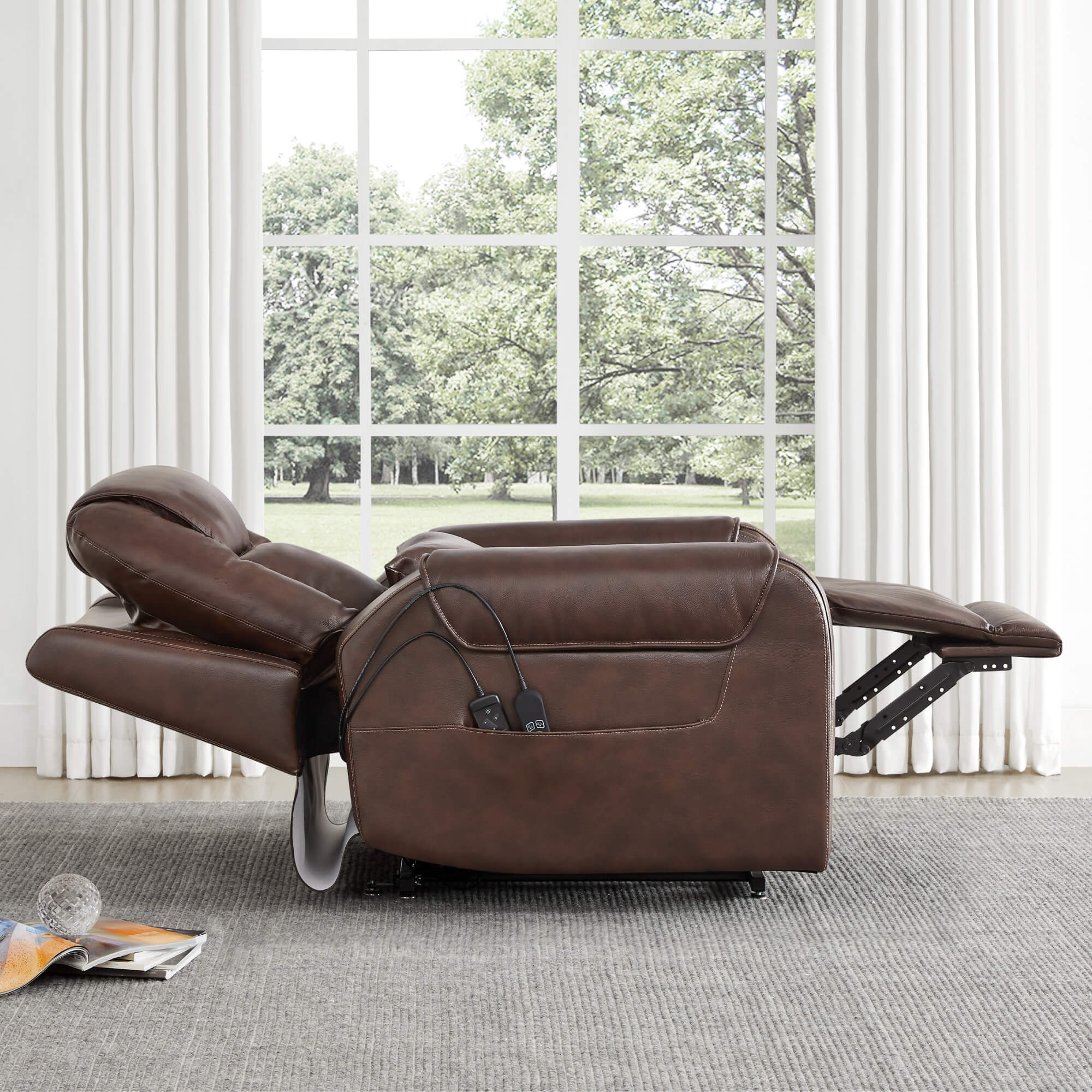 Davin Power Lift Assist Infinite Position Recliner