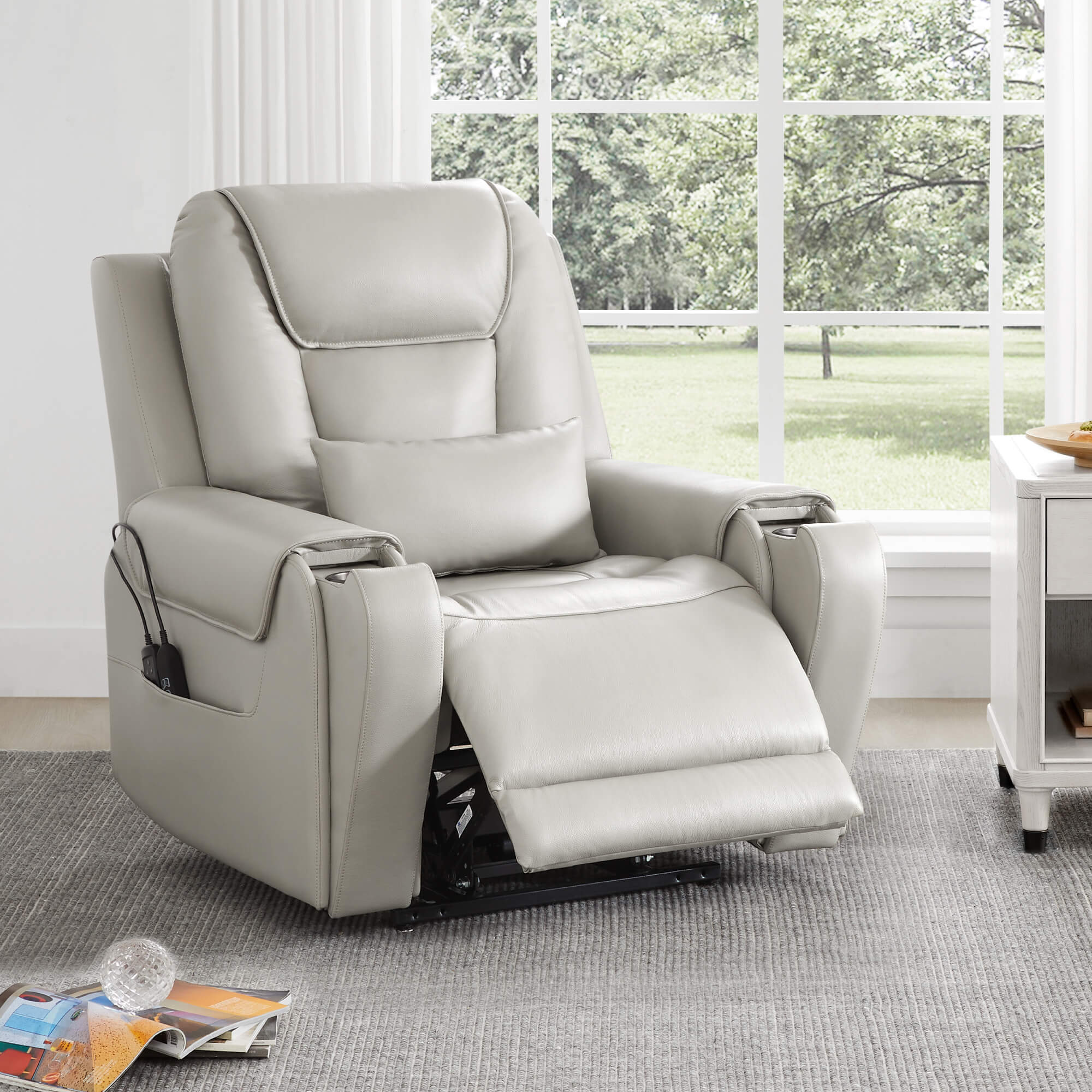 Davin Power Lift Assist Infinite Position Recliner