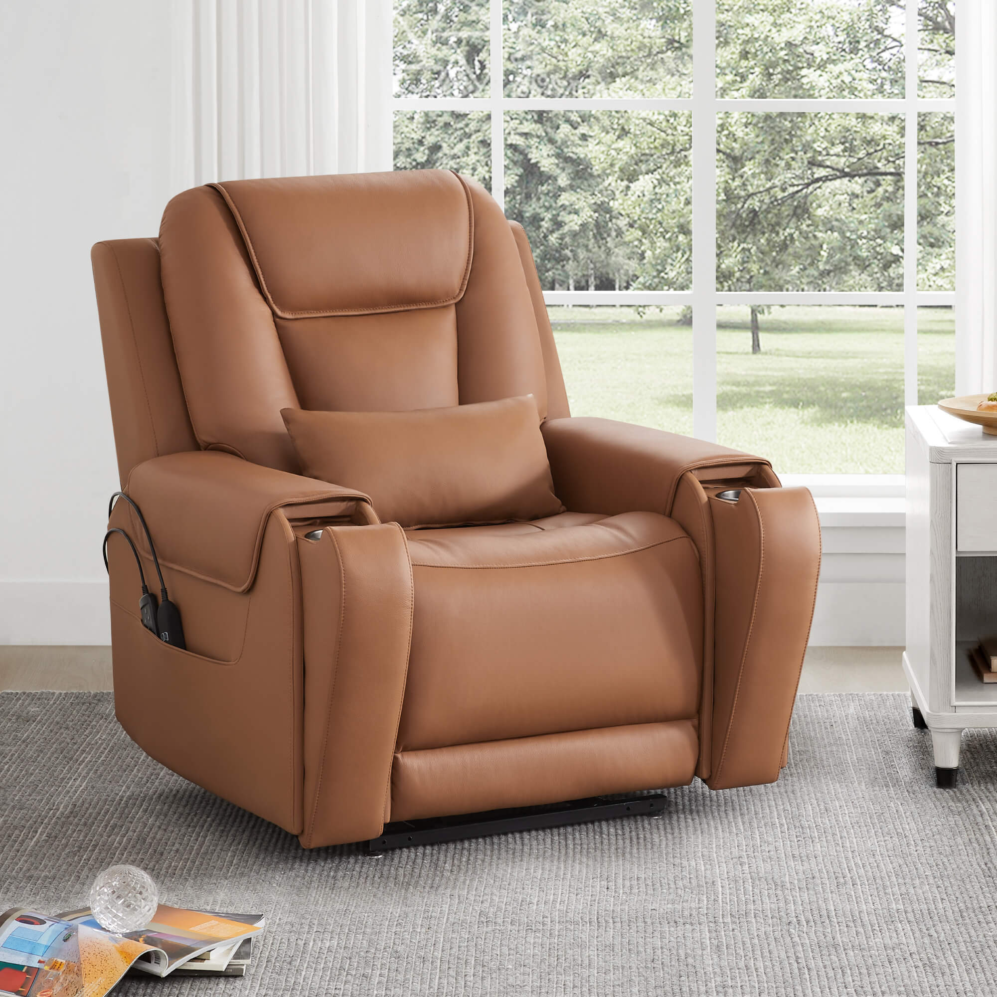 Davin Power Lift Assist Infinite Position Recliner