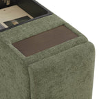 Delaney 5-Seat Modular Sofa Chaise with Storage Ottomans