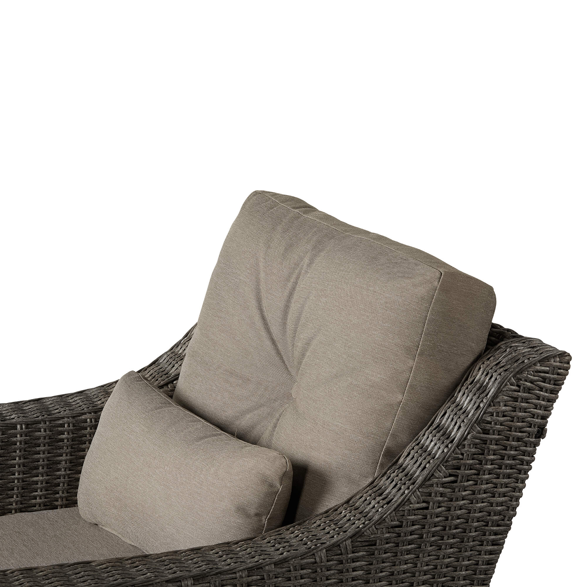 Elara Rattan Outdoor Rocking Swivel Accent Chair