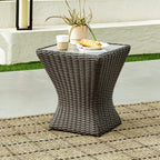 Elara Rattan Outdoor Bistro Set