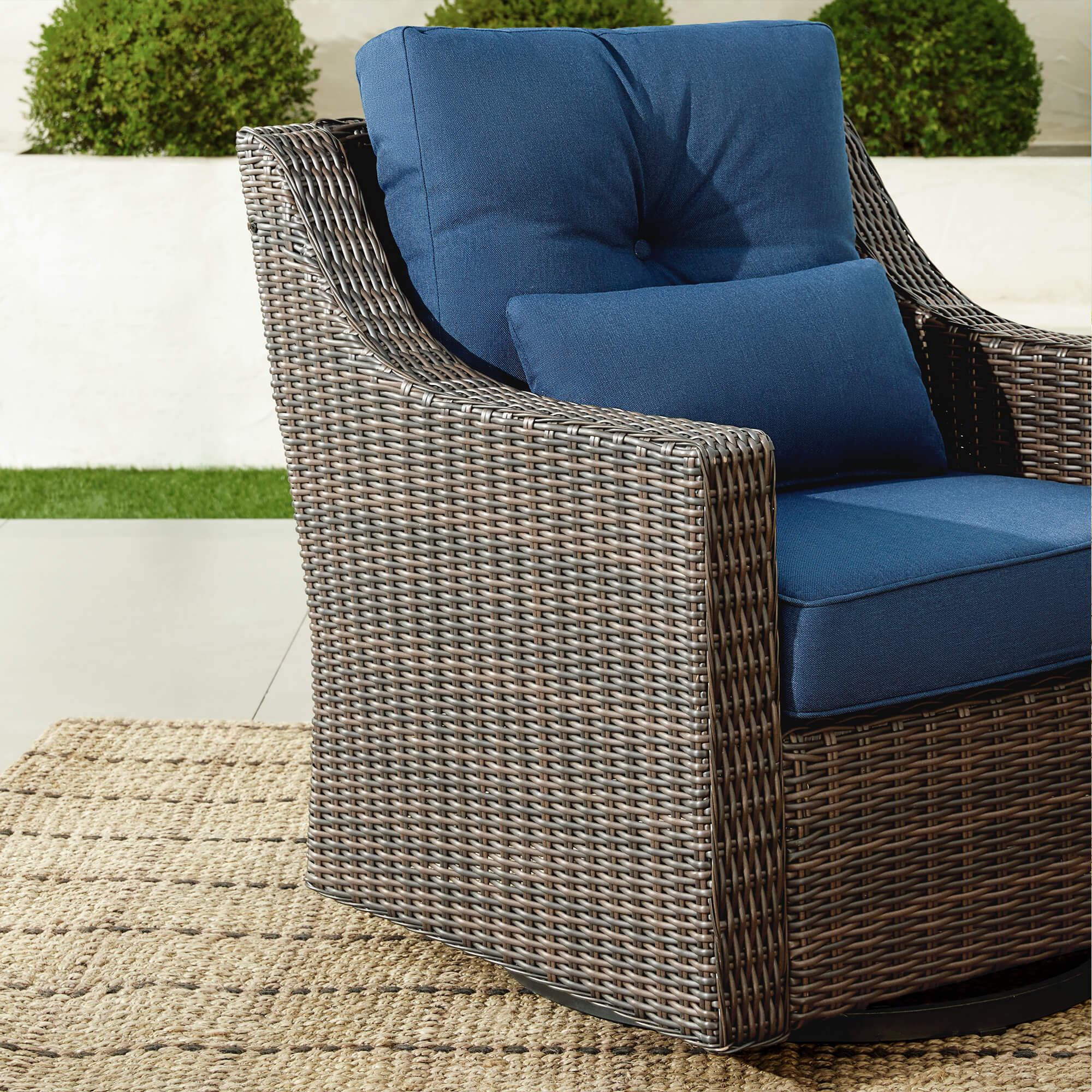 Elara Rattan Outdoor 5-Piece Patio Set