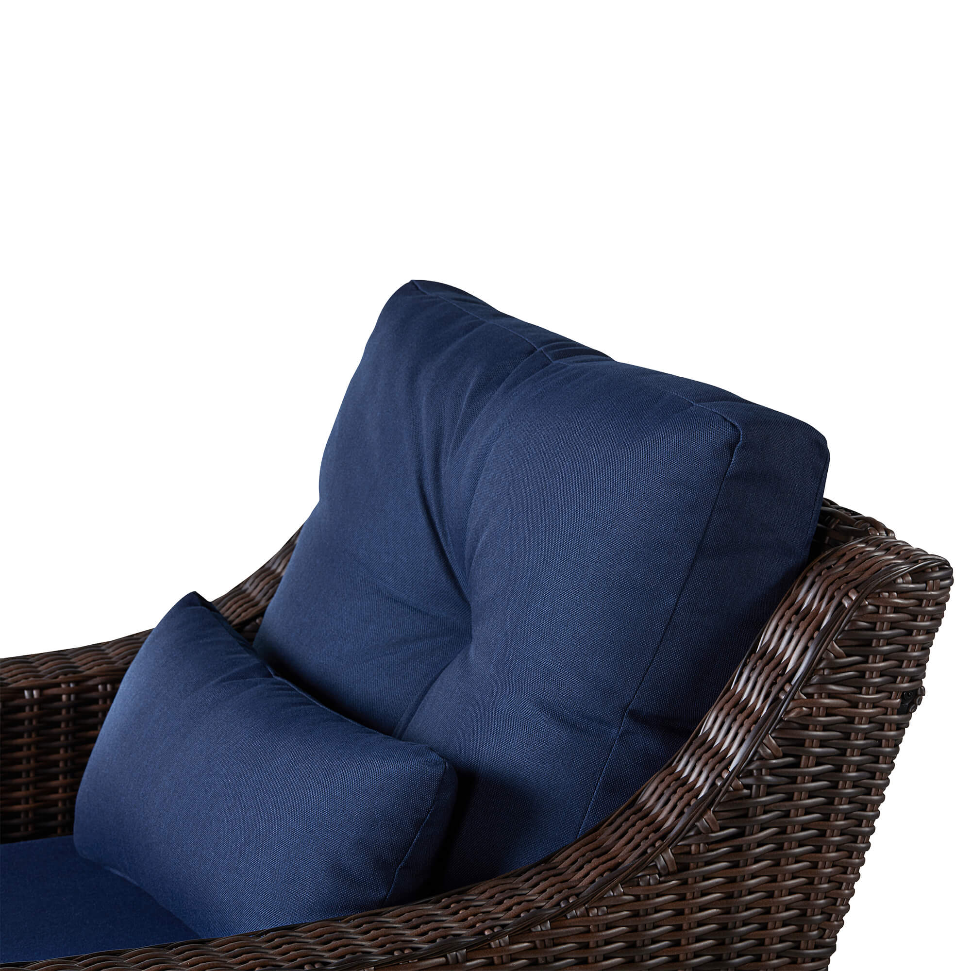 Elara Rattan Outdoor Rocking Swivel Accent Chair