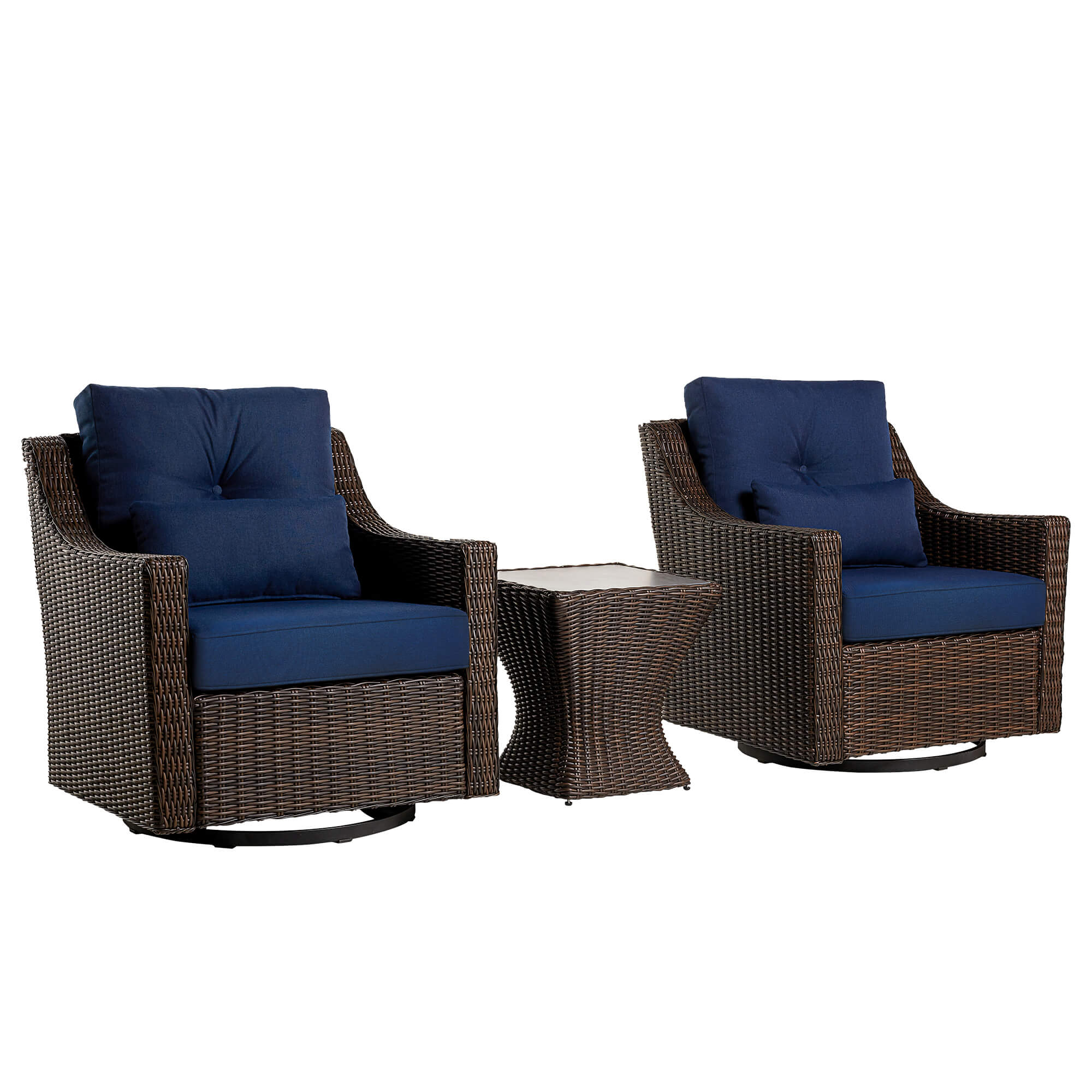 Elara Rattan Outdoor Bistro Set