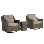 Elara Rattan Outdoor Bistro Set