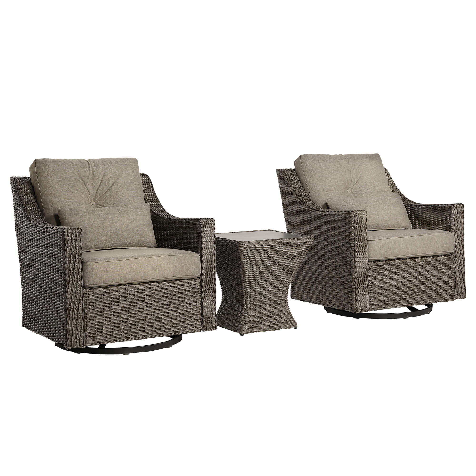 Elara Rattan Outdoor Bistro Set