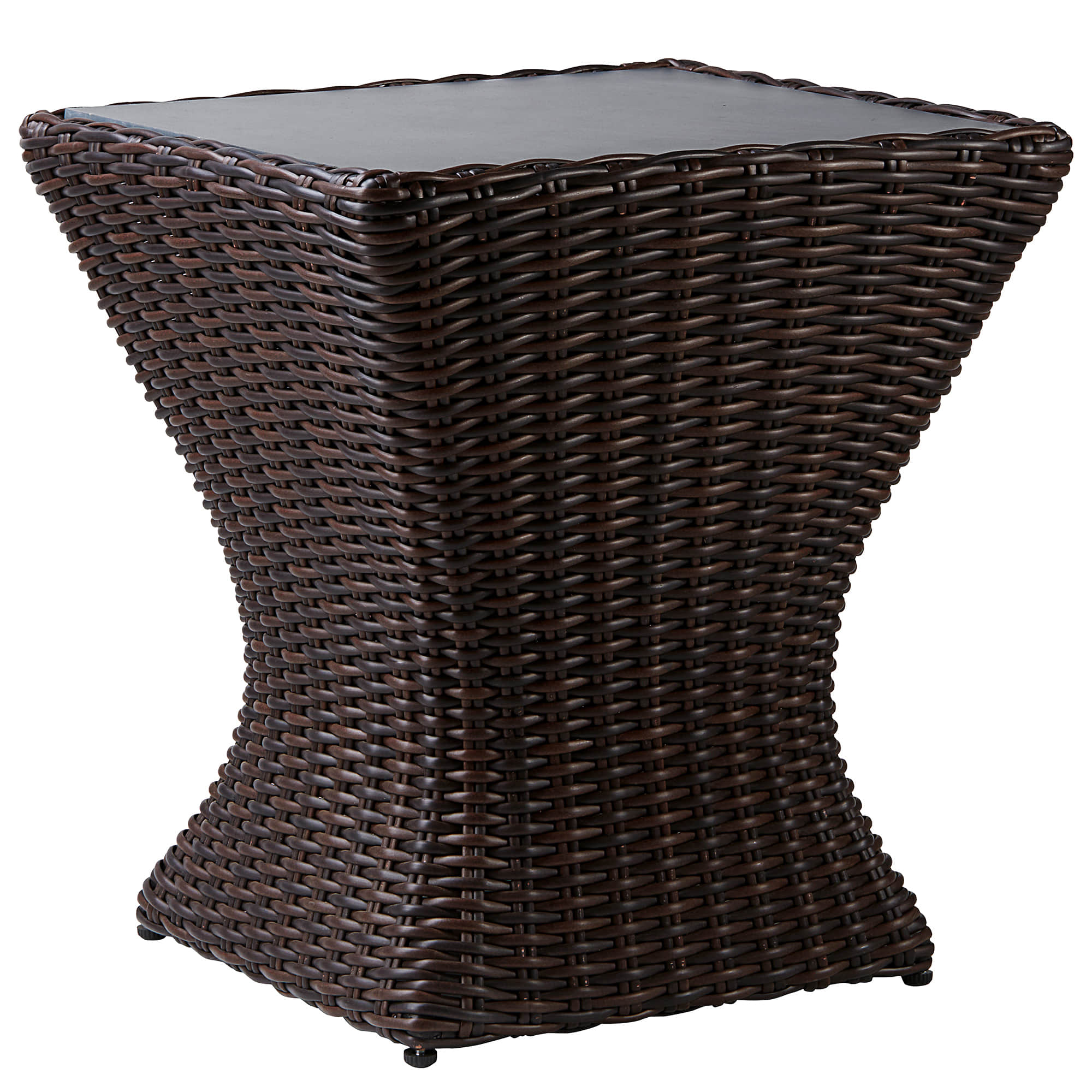 Elara Outdoor Rattan Sofa With Rocking Swivel Armchairs - 5 Seats