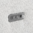 Elysian Power Swivel Nursery Glider Recliner with Adjustable Headrest