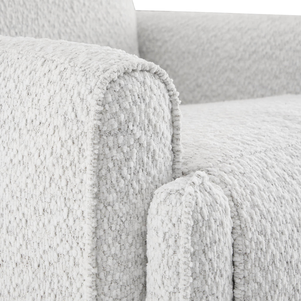 Elysian Power Swivel Nursery Glider Recliner with Adjustable Headrest