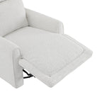 Elysian Power Swivel Nursery Glider Recliner with Adjustable Headrest
