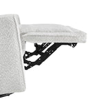 Elysian Power Swivel Nursery Glider Recliner with Adjustable Headrest